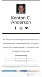 Mobile Screenshot of kentoncanderson.com