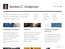 Tablet Screenshot of kentoncanderson.com